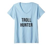 Women's Troll Hunter V-Neck T-Shirt