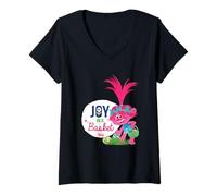 Women's Trolls Joy in A Basket V-Neck T-Shirt