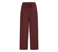 Women's Trousers b.young BYFilinen Rouge 36