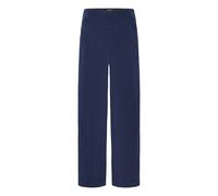 Women's Trousers Ichi Kate Corduroy Bleu M
