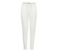 ICHI IHKATE PA2 Women's Sweatpants, Relaxation Trousers with Stretch, Slim Cut with Elastic Waistband, Cloud Dancer (114201), M