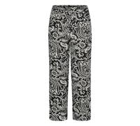 Women's Trousers KAFFE Dacia Printed Noir 42