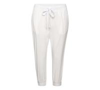 Women's Trousers KAFFE Naya Capri Blanc 38