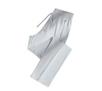 Womens Trousers Ladies Elegant Loose Palazzo Pants Relax Fit Breathable Plain Casual Everyday Hiking Walking Combat Light Gray