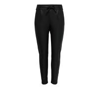 Only Women's Trousers ONLPOPTRASH Easy Coated Pant, Slim Fit, Black L/32