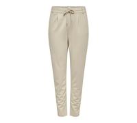Women's trousers Only Poptrash life easy pant Beige Mx32