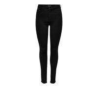 ONLY Women's Royal High Sk Jeans 600 Jeans, Black Noos, XL /34L