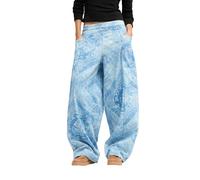Women's Trousers Roxy Beach Flirt Bandana Bleu 40