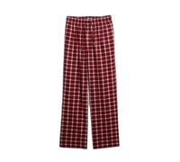 Superdry Check Elastic Dress Pants Red XS Woman
