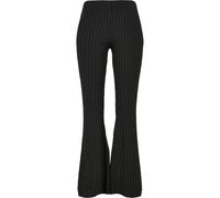 Urban Classics Flared Pin Stripe Pants Black 5XL Woman