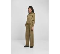Women's trousers Urban Classics straight pin tuck Vert M