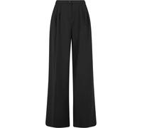 Urban Classics Wide Leg Pants Black 30 Woman