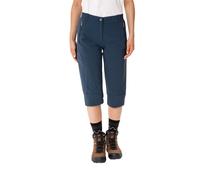 Vaude Farley Stretch Capri Iii Pants Blue 48 Woman