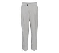 Women's trousers with button KAFFE Merle 7/8 Gris 34