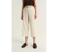 Women's Trousers with Woven Belt Greenpoint Beige 36
