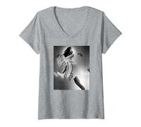Womens Troy Tate The Teardrop Explodes Chris Duffy Photography V-Neck T-Shirt