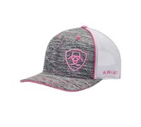 Women's trucker cap Ariat Offset Shield Grey One size