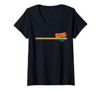Womens Trucking shirts: Keep On Trucking Retro Vintage 70s T-Shirt V-Neck T-Shirt