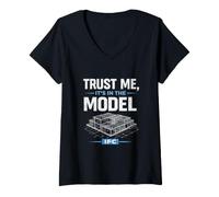 Women's Trust Me, It's in The Model V-Neck T-Shirt