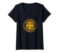 Women's Truth and Justice Celtic Trinity V-Neck T-Shirt