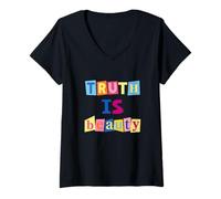 Women's Truth is Beauty V-Neck T-Shirt