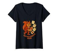 Womens Truths on Shuffle Mode V-Neck T-Shirt