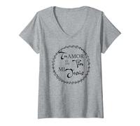 Women's Tu Amor ES sin fin mí Jesús. V-Neck T-Shirt