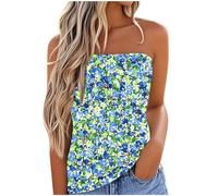 Women's Tube Tops UK Summer Sleeveless Bandeau Tops 2025 Fashion Hollow Out Eyelet Vest Dressy Casual Solid Color Lightweight Blouse Comfy Loose Fit T Shirts