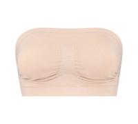 Women's tubular bustier Bye Bra Soft Touch Seamless Beige XL