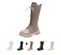 Women's Tulle Skirt High Low Irregular Layered A-line Midi Skirt with Glitter - PuStiefel Girls Long Shaft Leather Riding Boots with Side Zip and Lace Up Elegant Ankle Boots, pink1 3, 10 UK Child