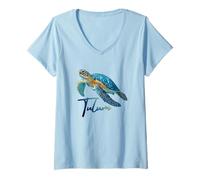 Women's Tulum Mexico/Tulum V-Neck T-Shirt