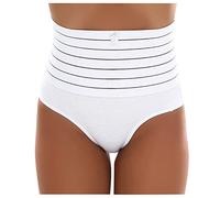 Women's Tummy Control Knickers | High-Waisted Seamless Shapewear Briefs with Leg Slimming Butt Lifting | Breathable Body Shaper for Wedding, Office, Postpartum Recovery White