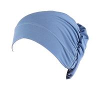 Women's Turban Headwear Beanie Sleep Hats Bonnet Headscarf Ladies Soft Head Wraps Knot Hair Loss Hat Chemo Caps for Holiday