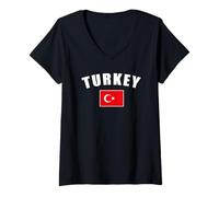 Women's Turkey V-Neck T-Shirt
