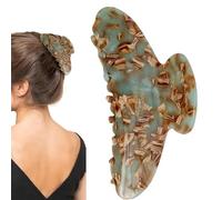 Women's Turtle Claw Clip - Acetate Sheet, Hair Peer Claw Clip, Charming | Elegant with Large Claws | Elegant Hair Clamp for Daily Use And The