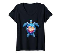 Women's Turtle Maldives V-Neck T-Shirt