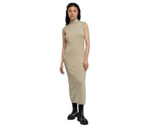 Women's Turtleneck Dress Urban Classics Beige L