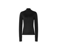 Women's turtleneck fleece super.natural Tundra175 Noir 2XL
