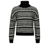 Superdry Roll Crop High Neck Sweater Black XL Woman
