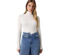 Women's turtleneck sweater Guess Ellie Blanc XL