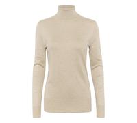 Women's turtleneck sweater KAFFE Astrid Beige XL