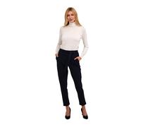 Women's turtleneck sweater KAFFE Astrid Blanc 2XL