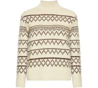 Women's turtleneck sweater KnowledgeCotton Apparel Blanc XS