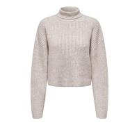 Women's turtleneck sweater Only Melanie Beige L