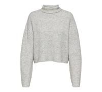 ONLY Female Knitted Jumper Onlmelanie Knitted Jumper, Light Grey Mix, XL