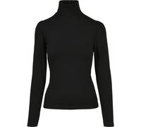 Urban Classics Puffer Long Sleeve High Neck T-shirt Black XS Woman