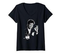 Womens TV Times Cliff Richard TVT Award V-Neck T-Shirt