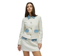 Women's tweed blazer Salsa Jeans Beige XL