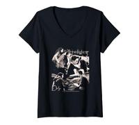 Women's Twilight Saga Romantic Couple Scene Collage V-Neck T-Shirt