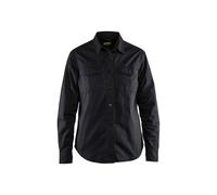 Women's twill shirt Blaklader Black L